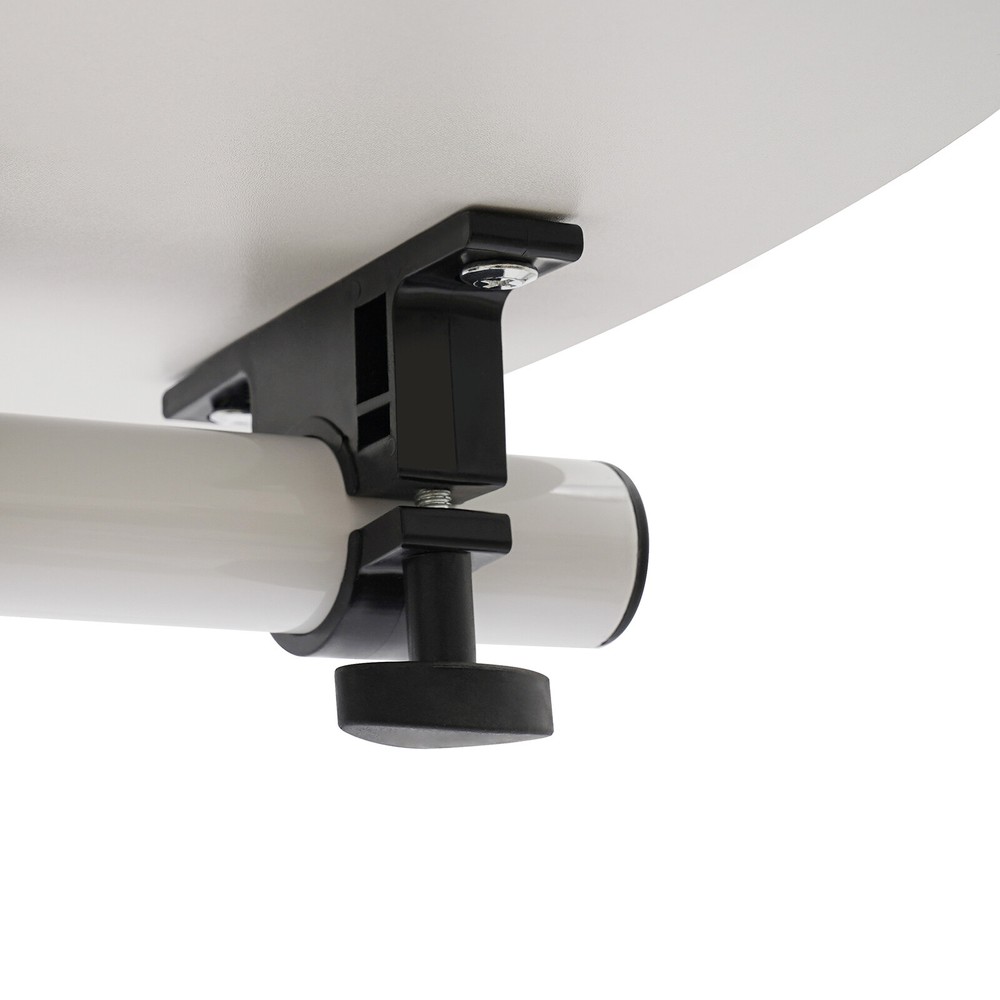 Adjustable Laptop Desk Rolling Notebook Computer Stand Food Tray Bed Sofa Table