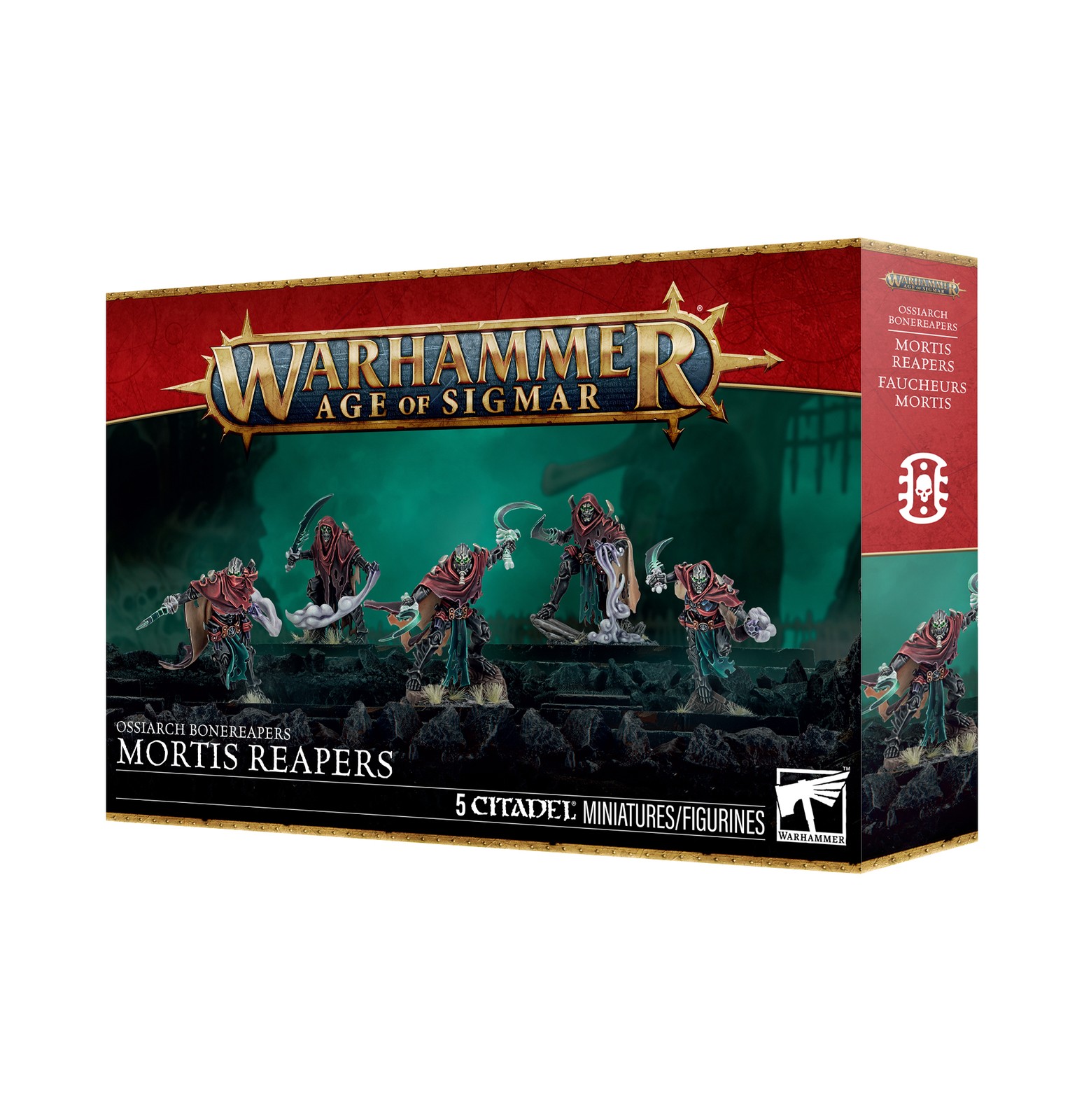 Ossiarch Bonereapers: Mortis Reapers Warhammer Age of Sigmar