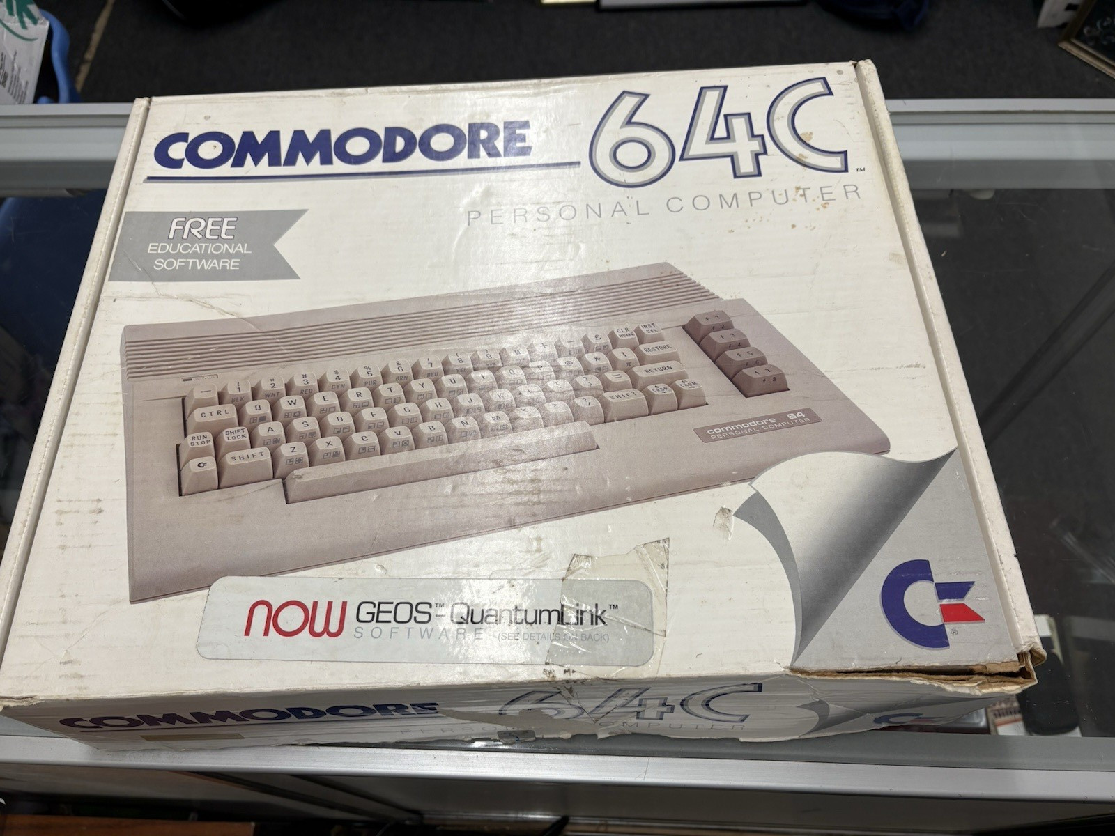 Vintage Commodore 64C Personal Computer in Original Box
