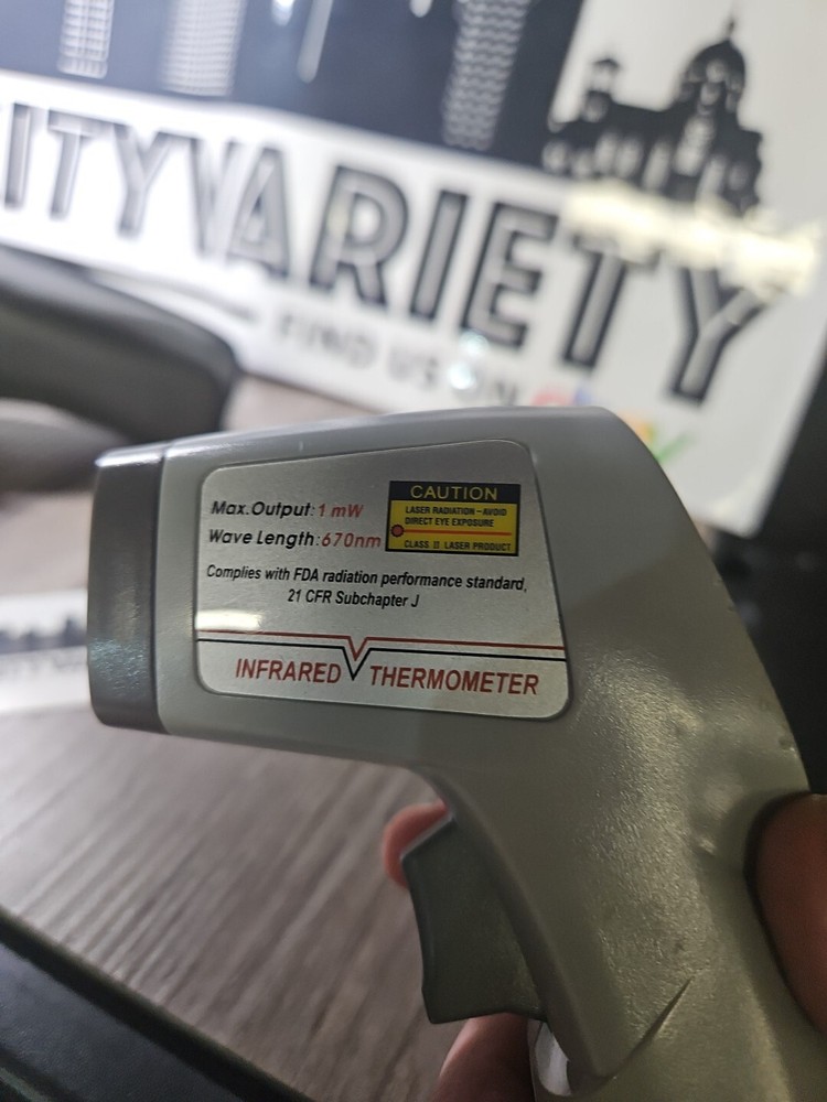 MANNIX INFRARED THERMOMETER IRT2 - Laser Lightning Backlight