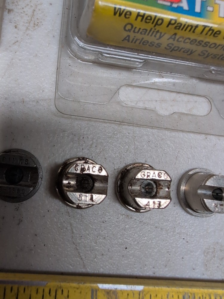 ASM Airless Spay Tip Universal Lot Graco Binks Devilbiss Alemite