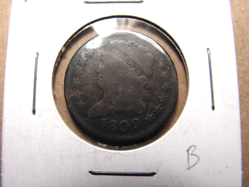 1809 Classic Head Half Cent.
