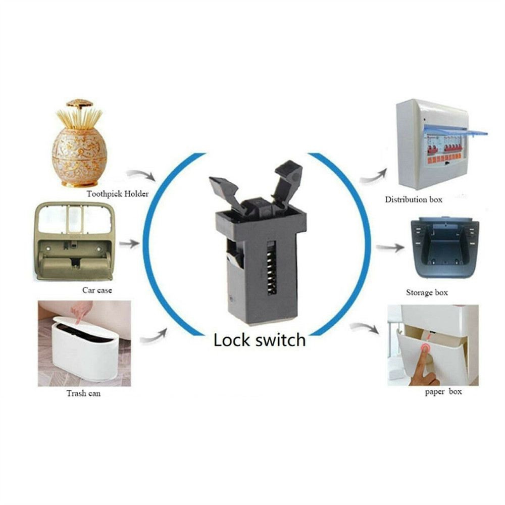 Replacement Overhead Console Sunglasses Holder Latch 2 Pack for Vehicle Use