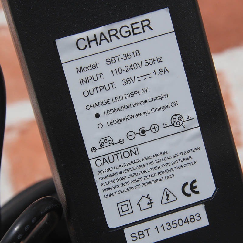 OSET 36V Charger (pre-2013)