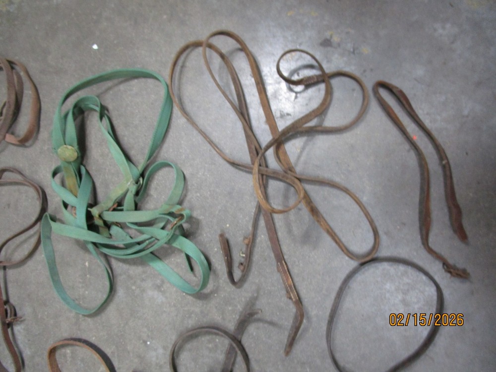 Leather Horse Tack Lot
