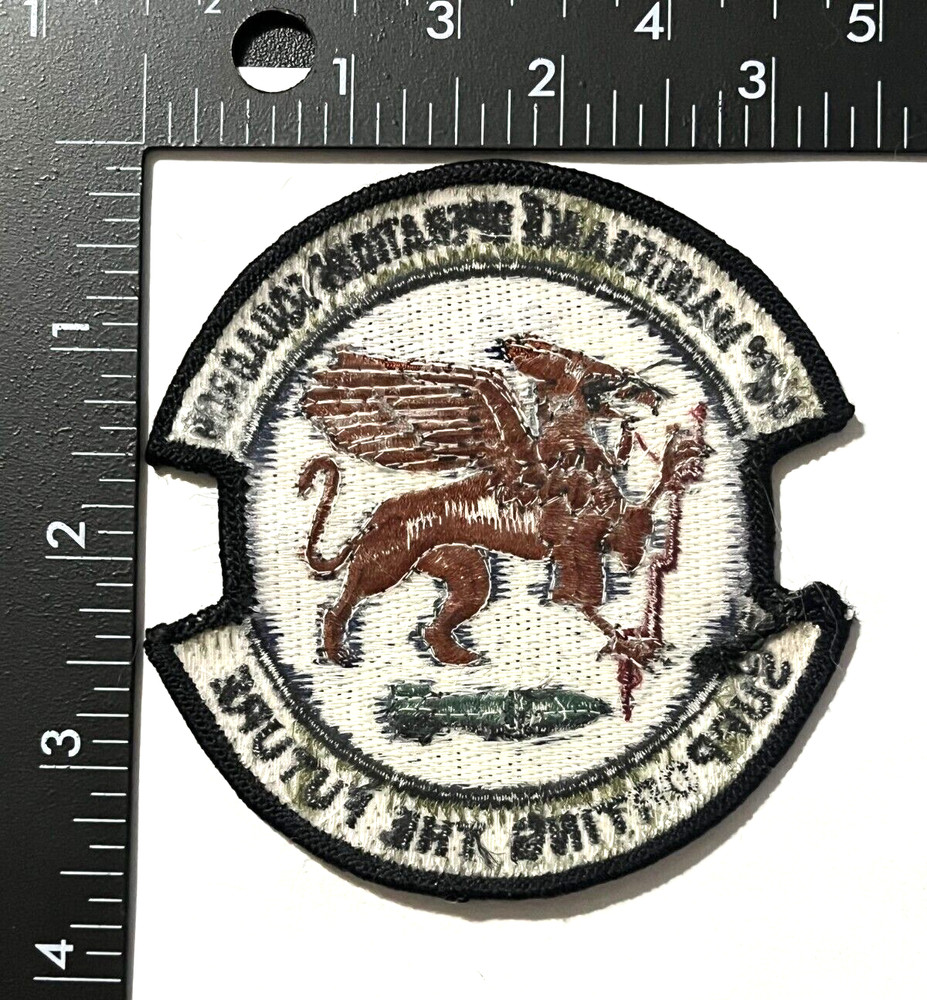 US AIR FORCE 46th MAINTENANCE OPERATIONS SQUADRON SUBDUED PATCH (AFF+)