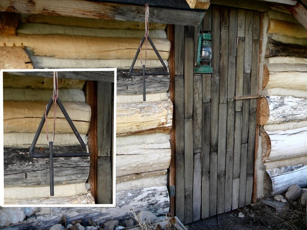 Old West Style Chuck Wagon Type Dinner Bell