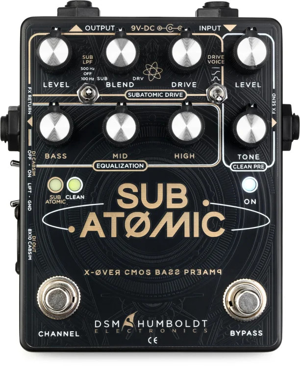 DSM Humboldt Electronics Sub Atomic Bass Preamp Pedal
