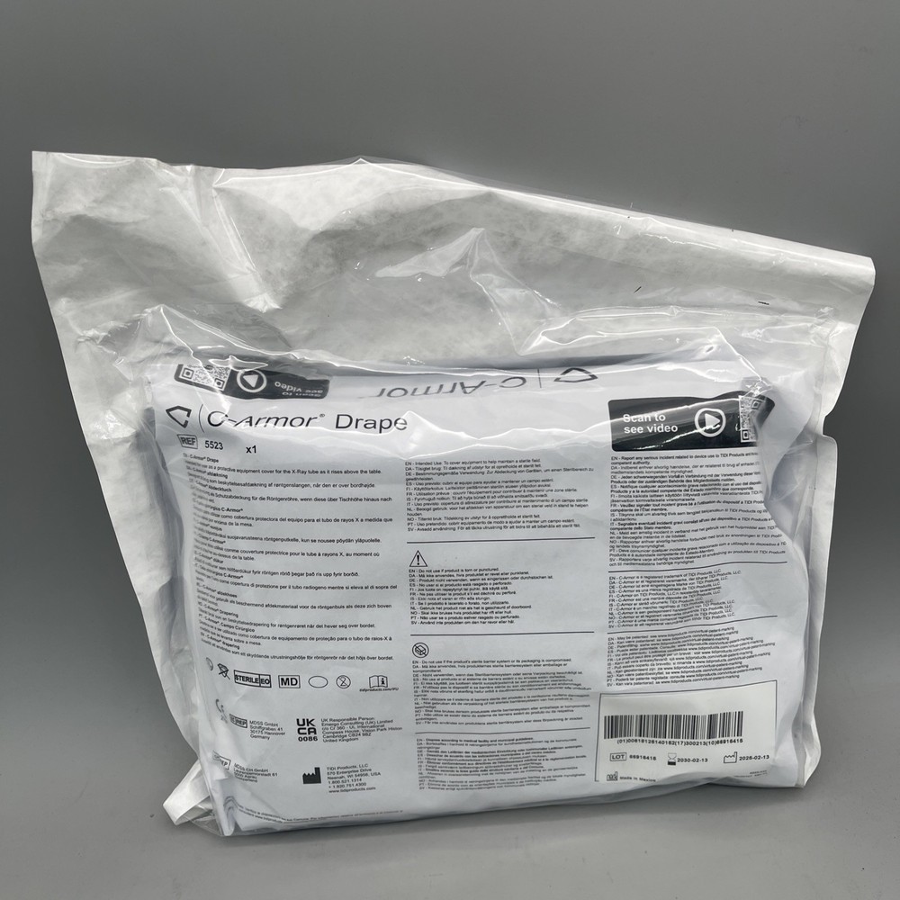 TIDI C-ARMOR DRAPE REF 5523 EXP 2030