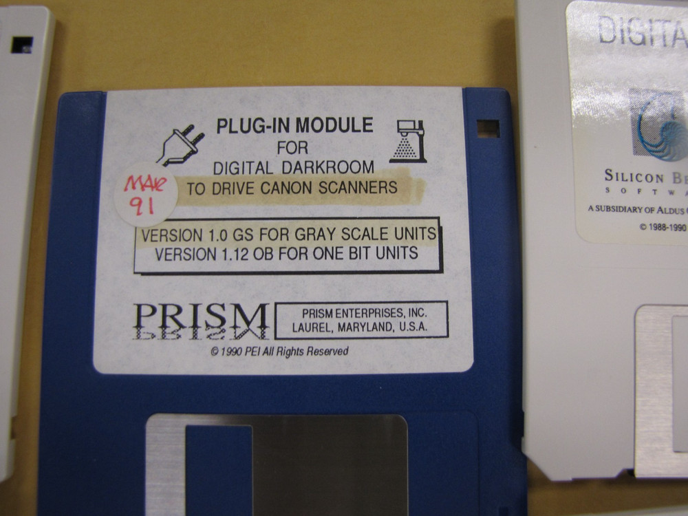 Digital Darkroom Evaluation Software Macintosh Plus, SE / II: Silicon -CIB- MM15