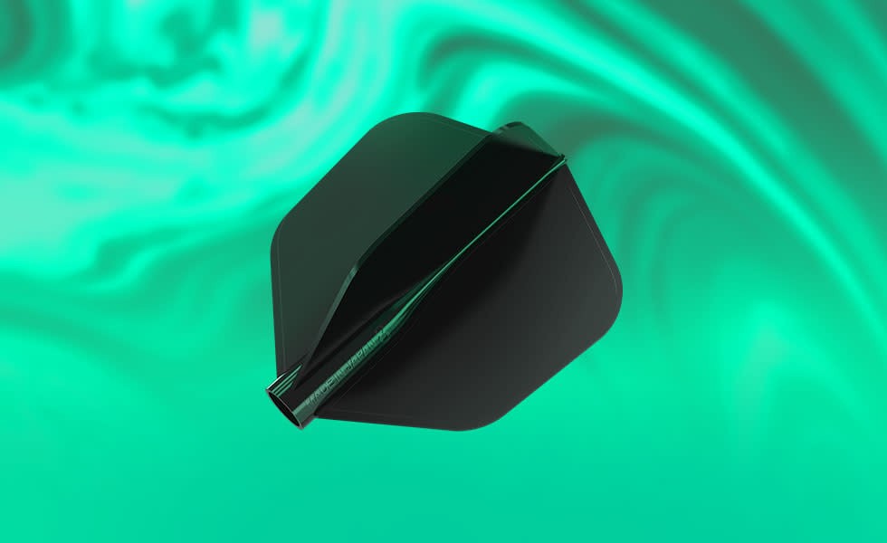 8 Flight Shape Solid Color Dart Flights