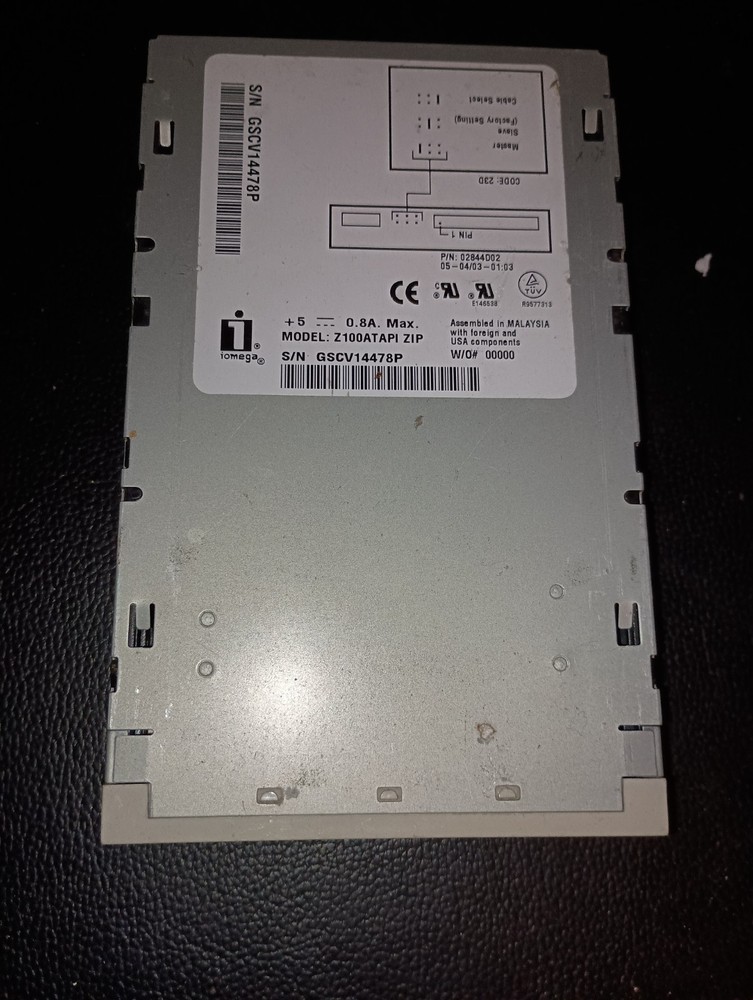 Z100ATAPI 3.5" Zip 100MB Internal IDE/ATAPI Drive