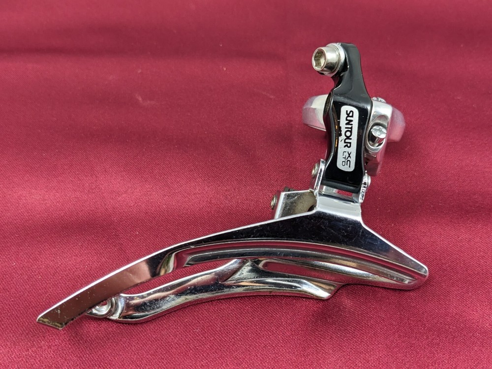 Suntour XC LTD Triple Front Derailleur 35 Clamp Bottom Pull NOS