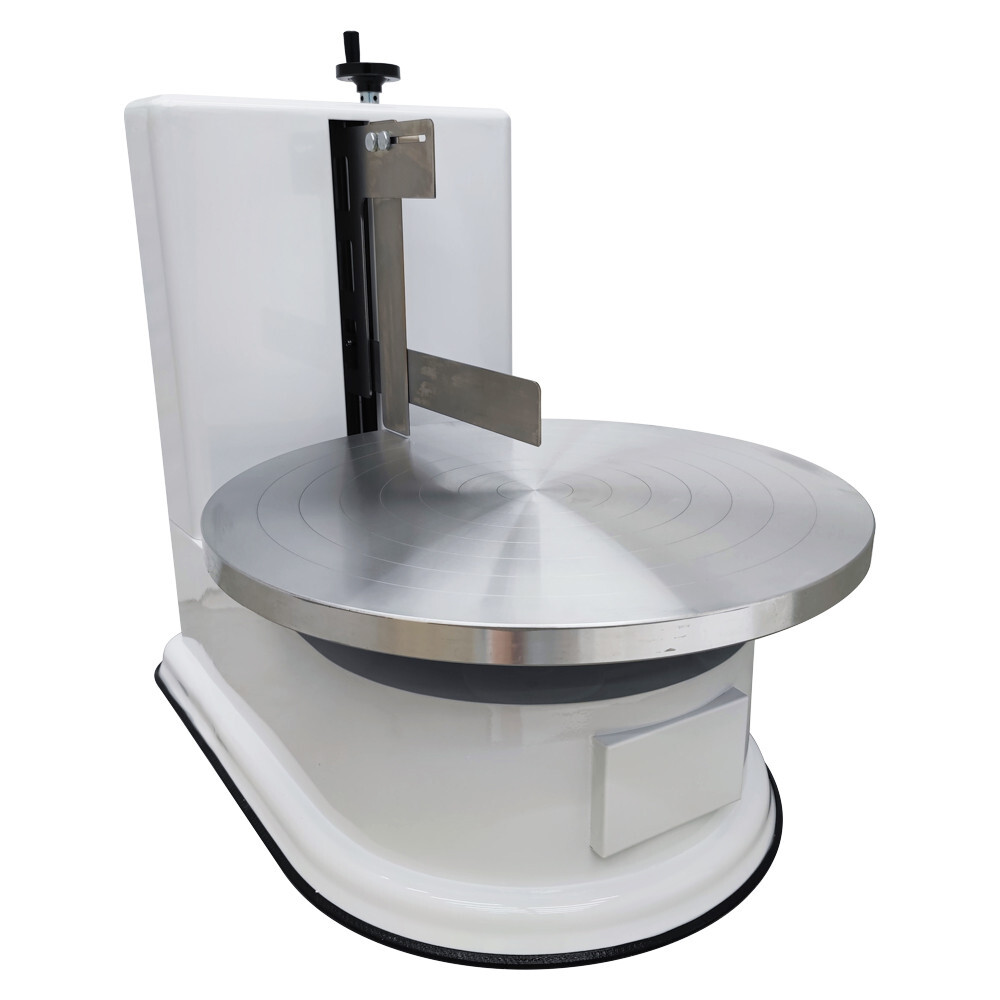 White Automatic Cake Spreading Machine Electric Cake Spreading Machine 110V 60W