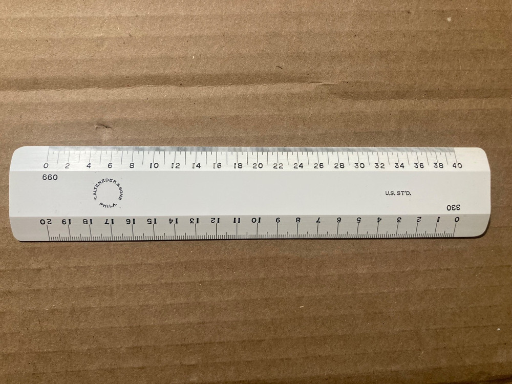 Alteneder Mapping Scale Rule