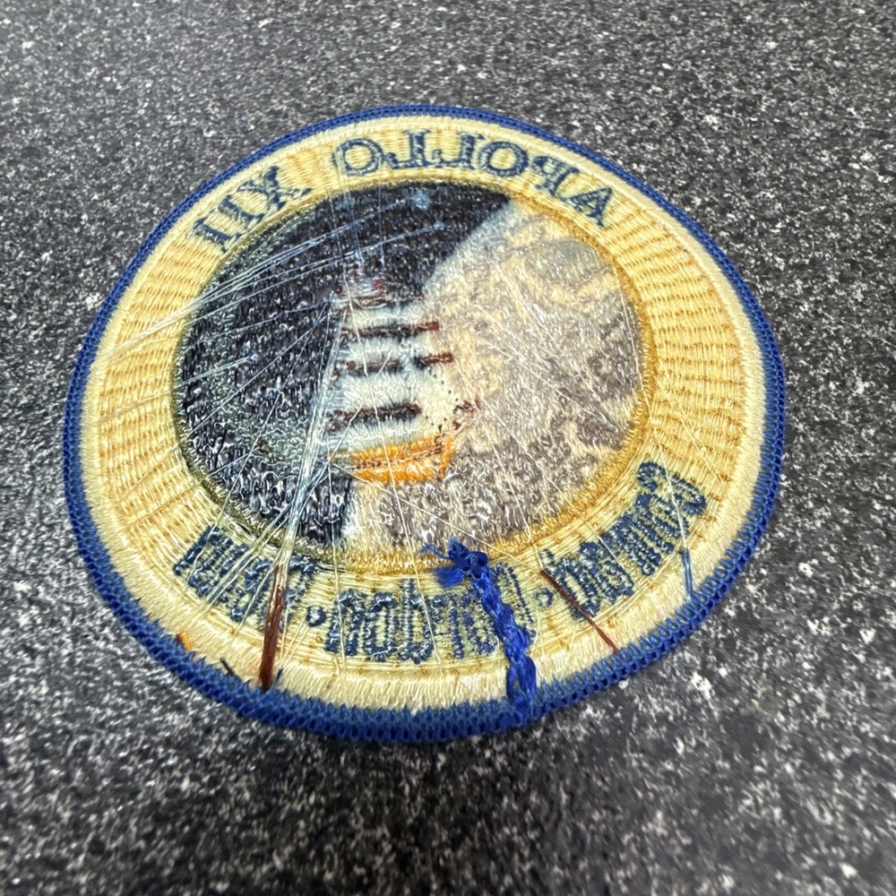 Vintage Apollo XII Crew Patch NASA Original 60s Space Program Patch - 4 inch