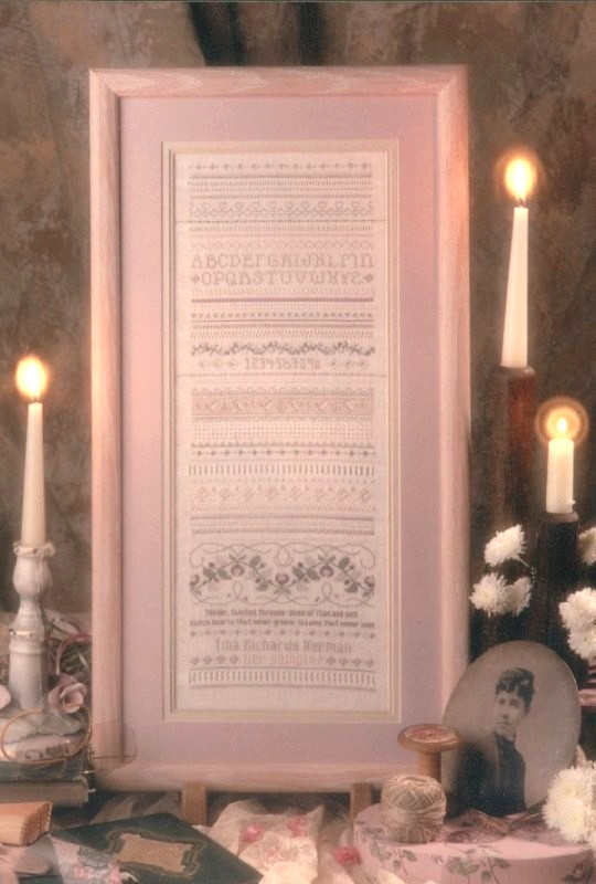 Shepherd's Bush VICTORIAN SAMPLER Cross Stitch Chart - 1990