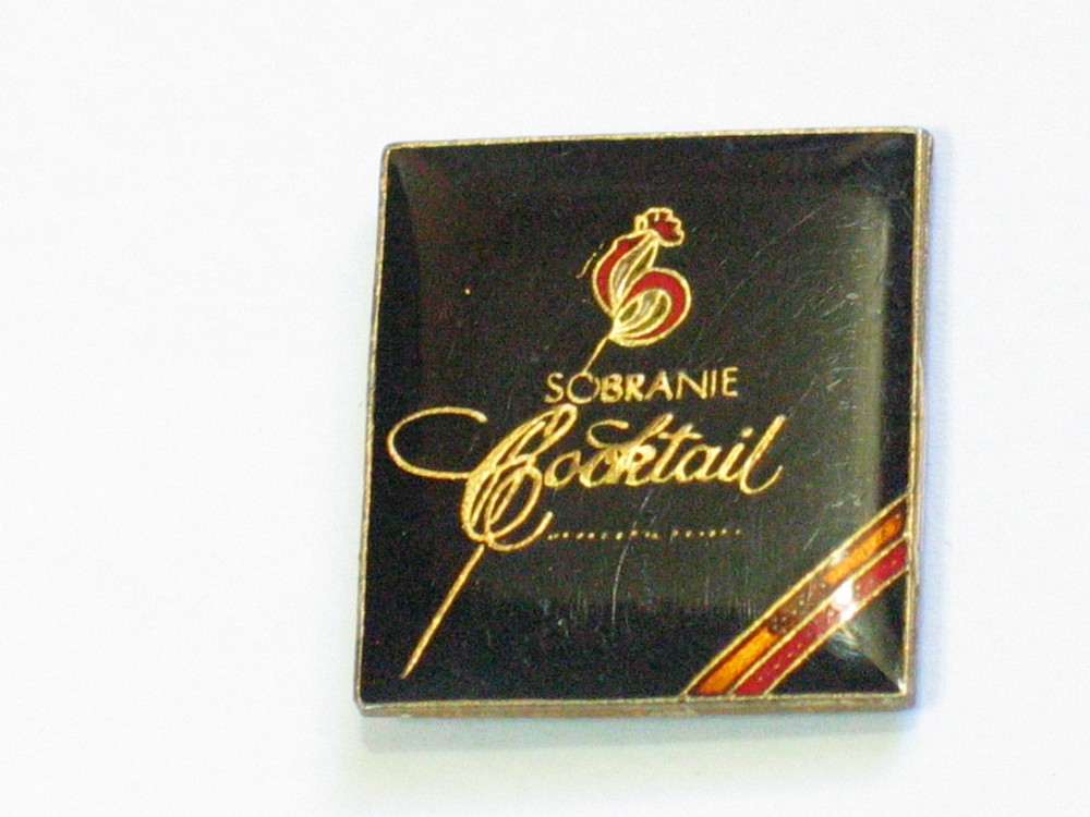 Sobranie Cocktail  Cigarette Pin