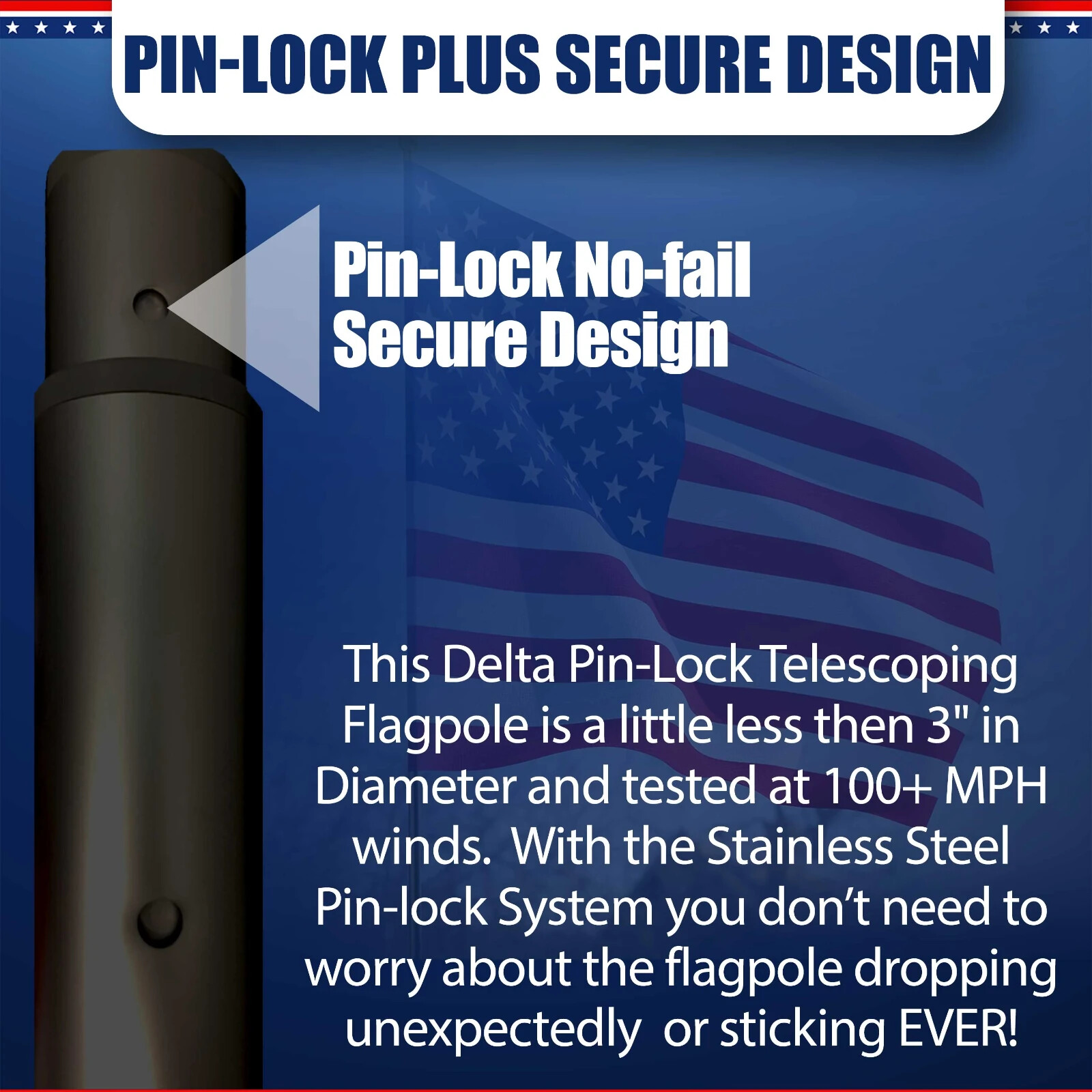 BUNDLE 20' or 25' TELESCOPING "FREEDOM EDITION" (POLE, LIGHT & FLASH COLLAR)