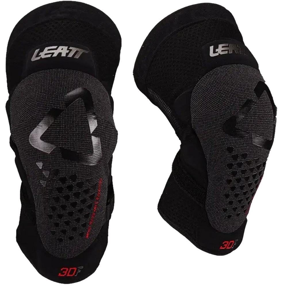 Leatt 3DF 5.0 Evo FastFit MTB Knee Guards Black