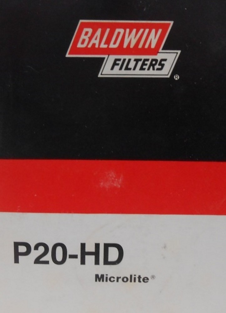 BALDWIN, FULL-FLOW LUBE FILTER, P20-HD, 32 MICRON, WIX 51133