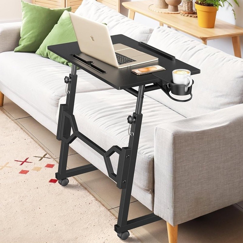 Adjustable Mobile Standing Desk Treadmill Ergonomic Height Rolling Workstation
