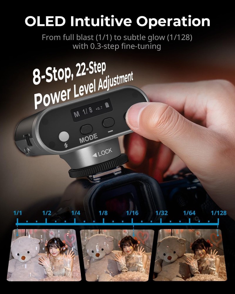 SmallRig RS20 mini Speedlite Flash (Silver) 5818