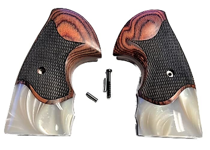 fits Colt Python Grips, Colt Python 2020 Grips Colt 2021 Anaconda Grips Rosewood