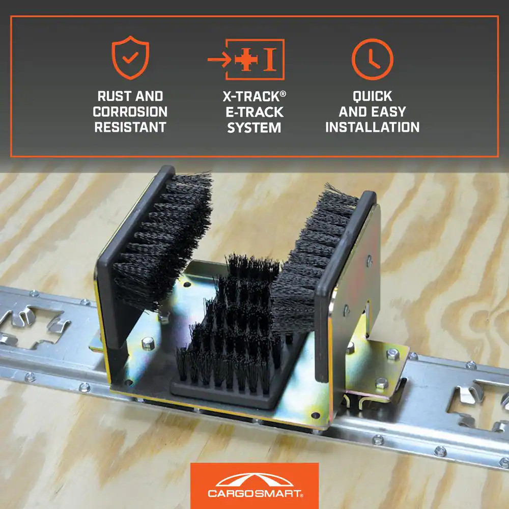 Shoe/Boot Cleaning Brush for E-Track and X-Track