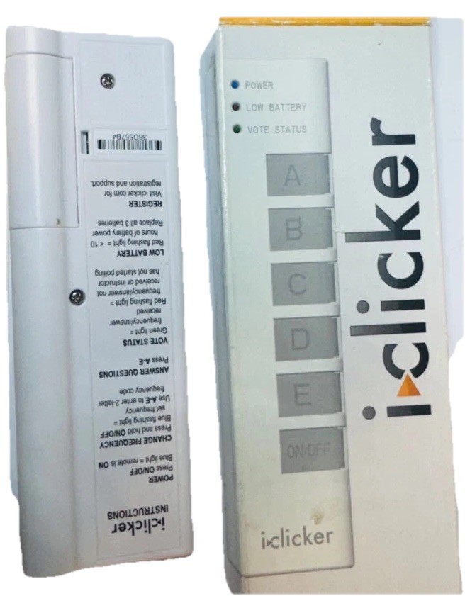 iClicker Student Response Remote 1st Generation Tested Working Classroom Clicker
