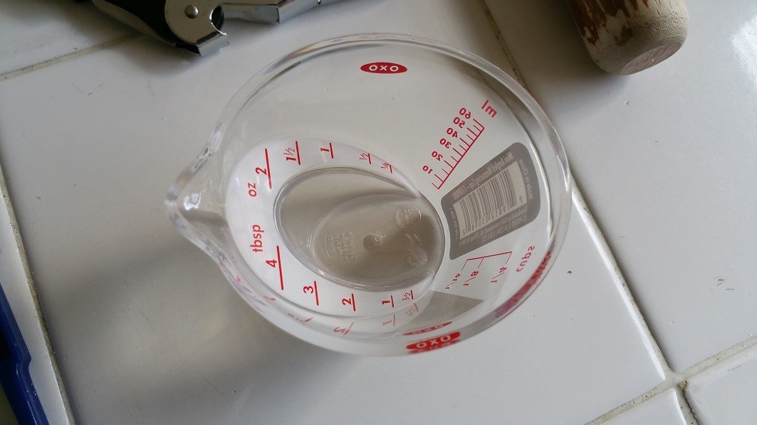 2 oz Kitchen & Bar PROFESSIONAL Mini MEASURING Cup Angled Jigger Shot Multi Tool