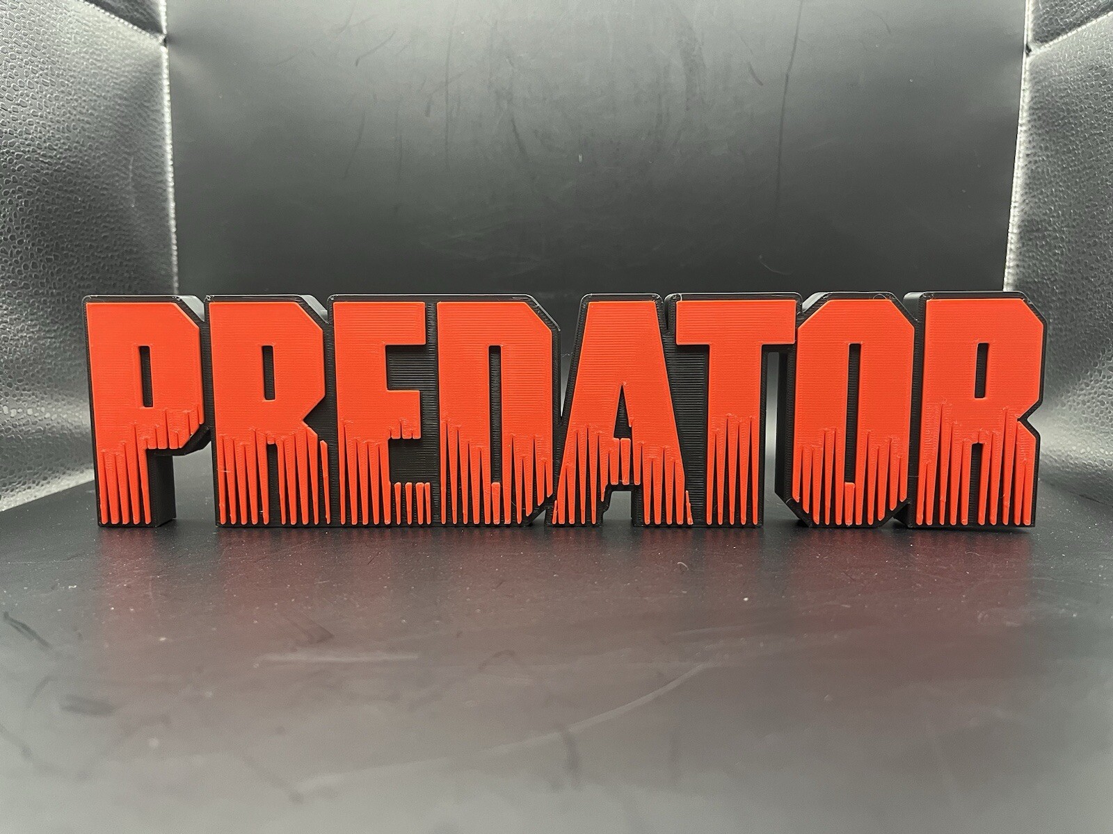 Predator Movie Logo Sign Display | 3D Wall Desk Shelf Art