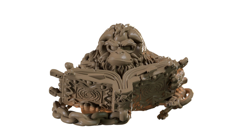 Capsule Chibi - D-World - The Librarian