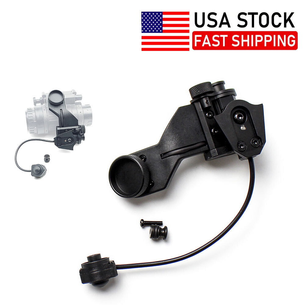 PVS-14 J Arm Auto ON/OFF Helmet NVG Mount Night Vision Dovetail Bracket US