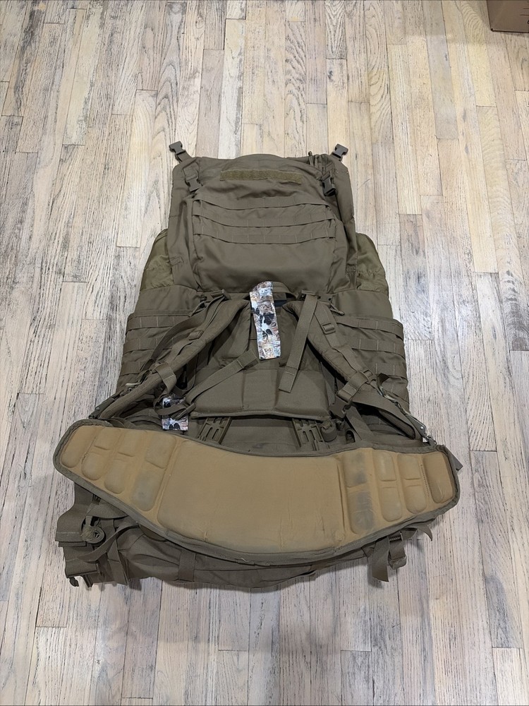 USMC Complete Main Pack FILBE Coyote Backpack Large Rucksack Assault Frame Belt