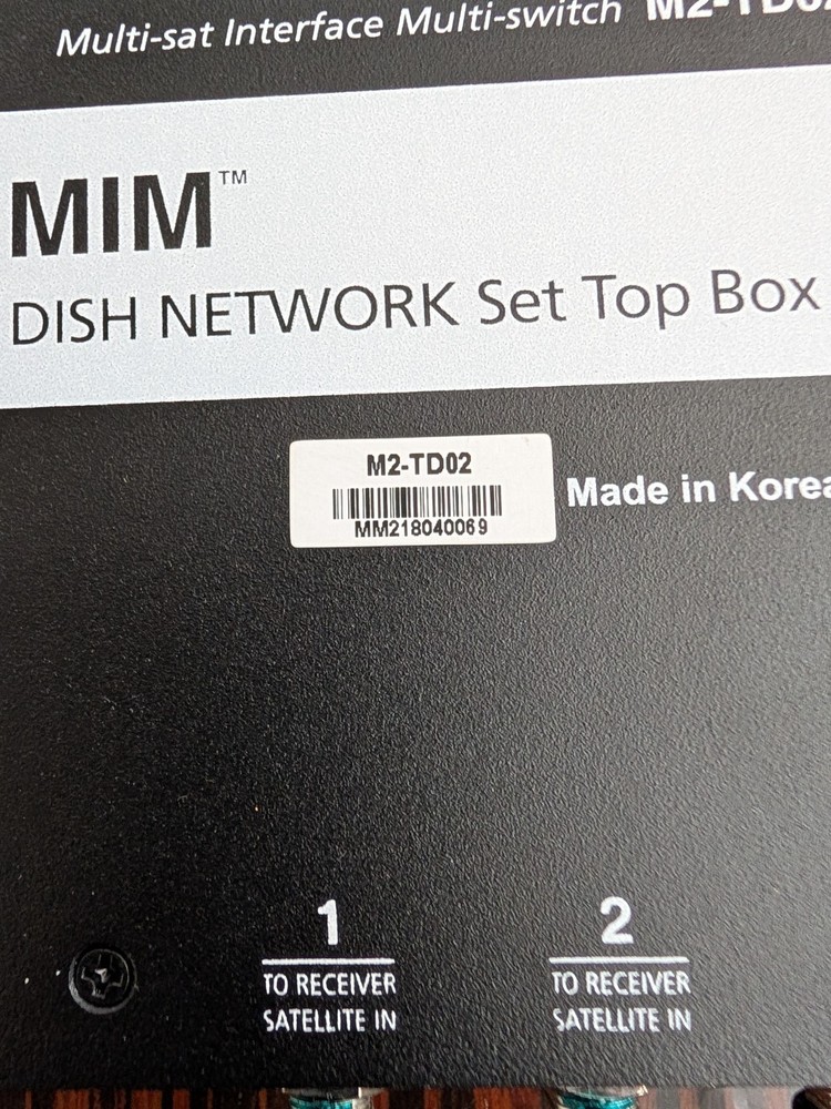Intellian M2-TD02 MIM Multi-Satellite Interface Module For DISH Network