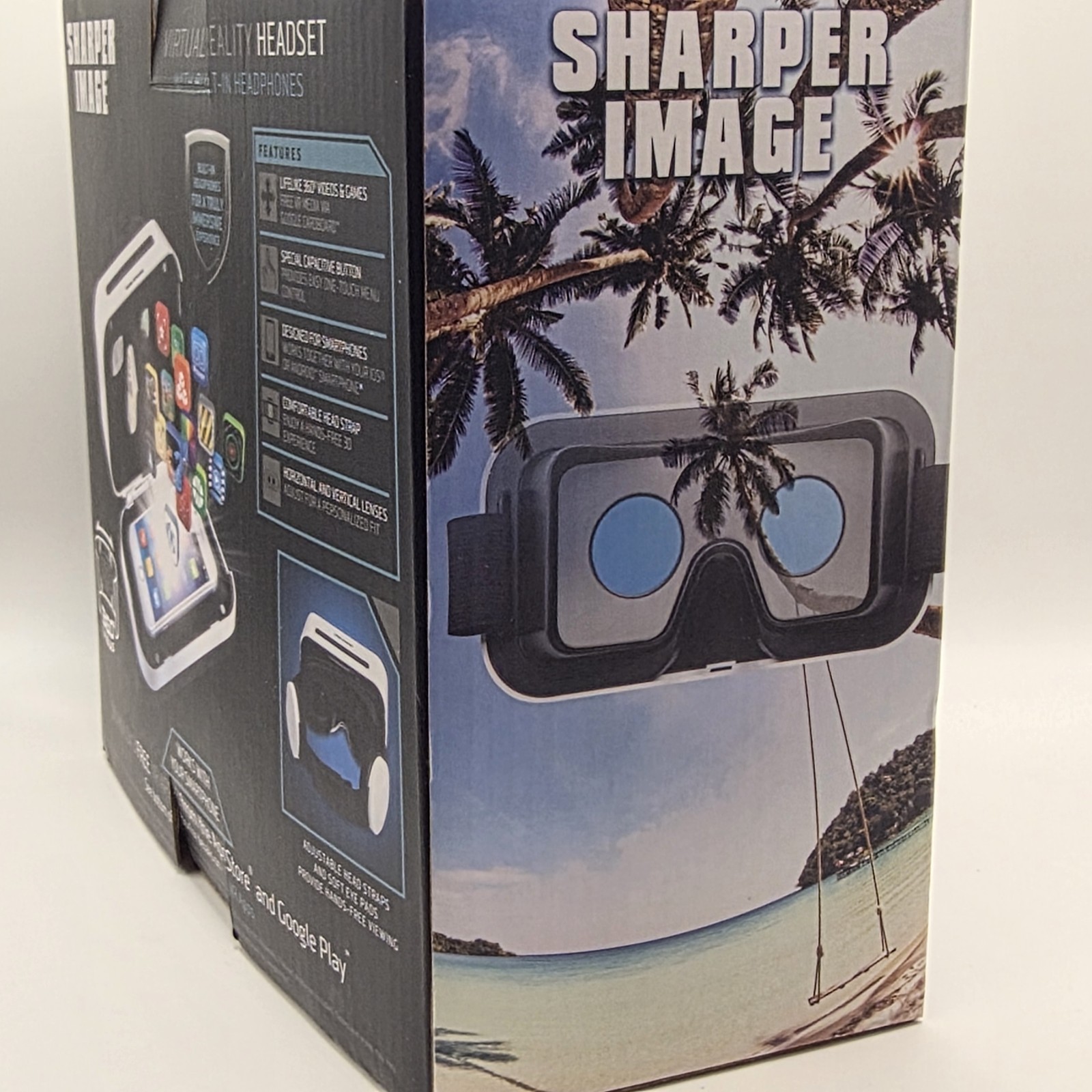 Sharper Image Virtual Reality Headset NEW Open Box