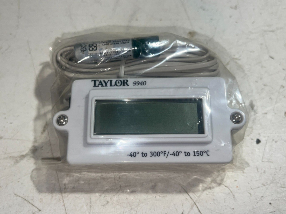Taylor Digital Panel Mount Thermometer - Model 9940