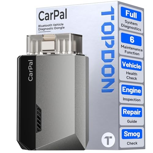 Bluetooth Carpal OBD2 Scanner - Auto Scanner for Car - AI-Assisted