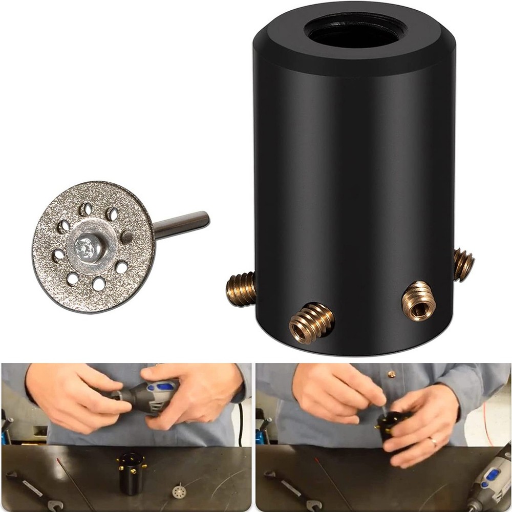GR-12 Tungsten Electrode Sharpener Grinder Head TIG Welding Multi-Angles Offsets