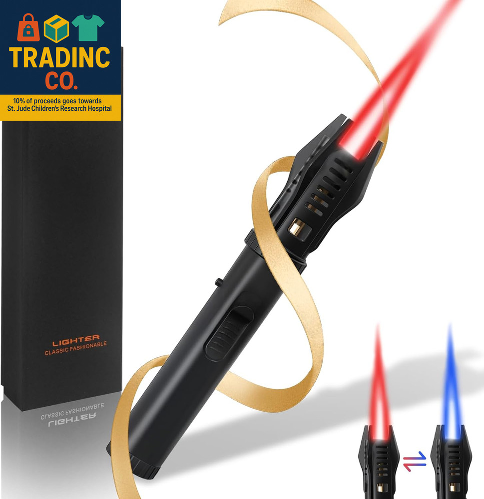 Lightsaber Torch Lighter – Butane Refillable Kitchen Torch, Adjustable Flame Tor