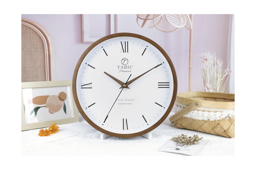 Roman Numeral Wall Clock – Quality Handmade Clock with Classic and Timeles