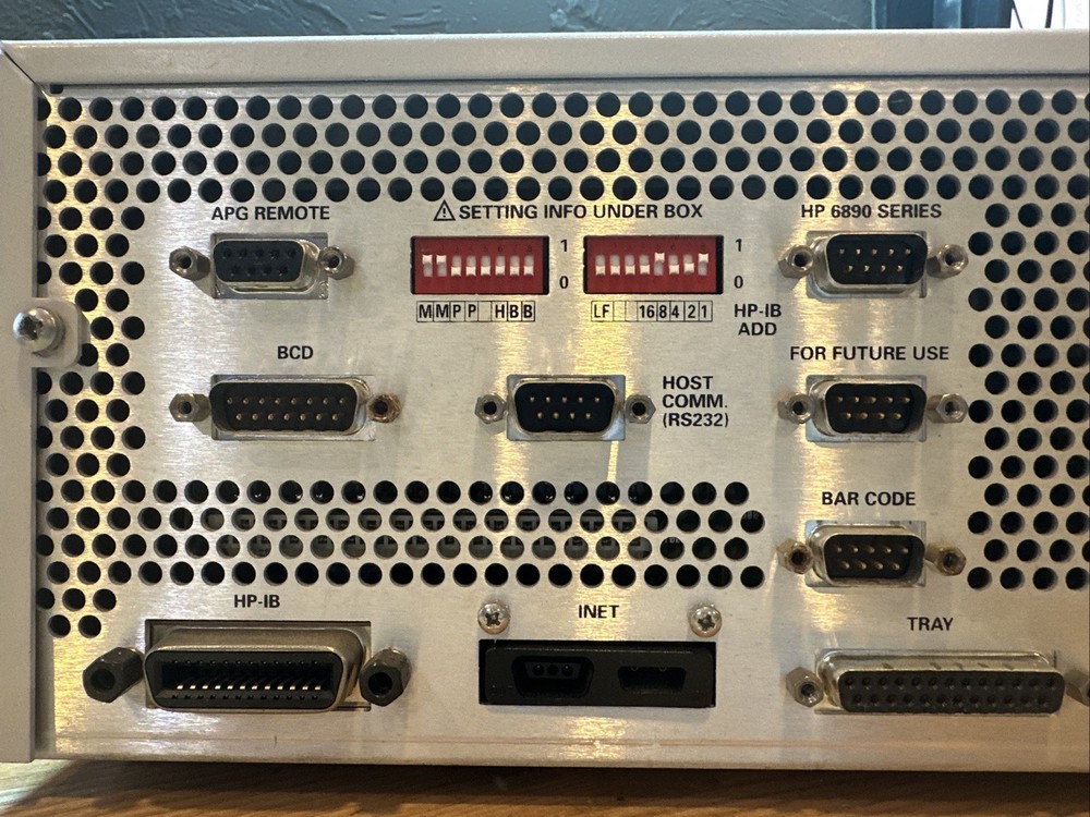 HP/Agilent G1512A GC AutoSampler controller