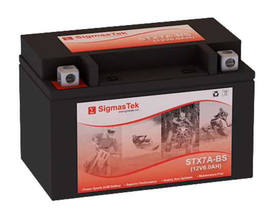 Yuasa YTX7A-BS Battery - Replacement Moto Battery by SigmasTek