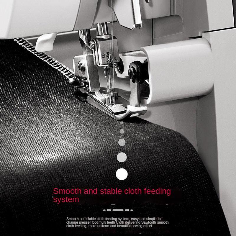 Overlock Sewing Machine 2/3/4 Thread with Secret Overlock Sewing Seaming Machine