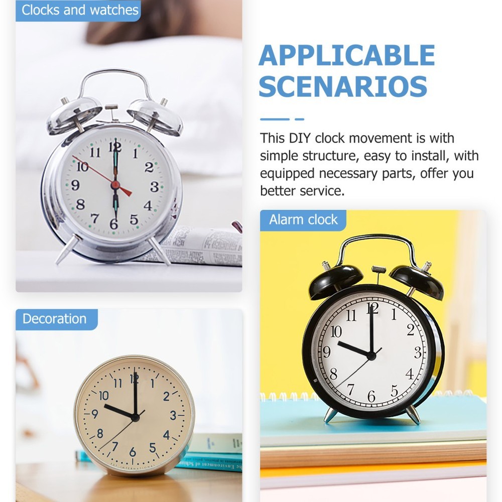 Clock Movement Replacement Plastic Clock Mechanism Parts for Wall Clock