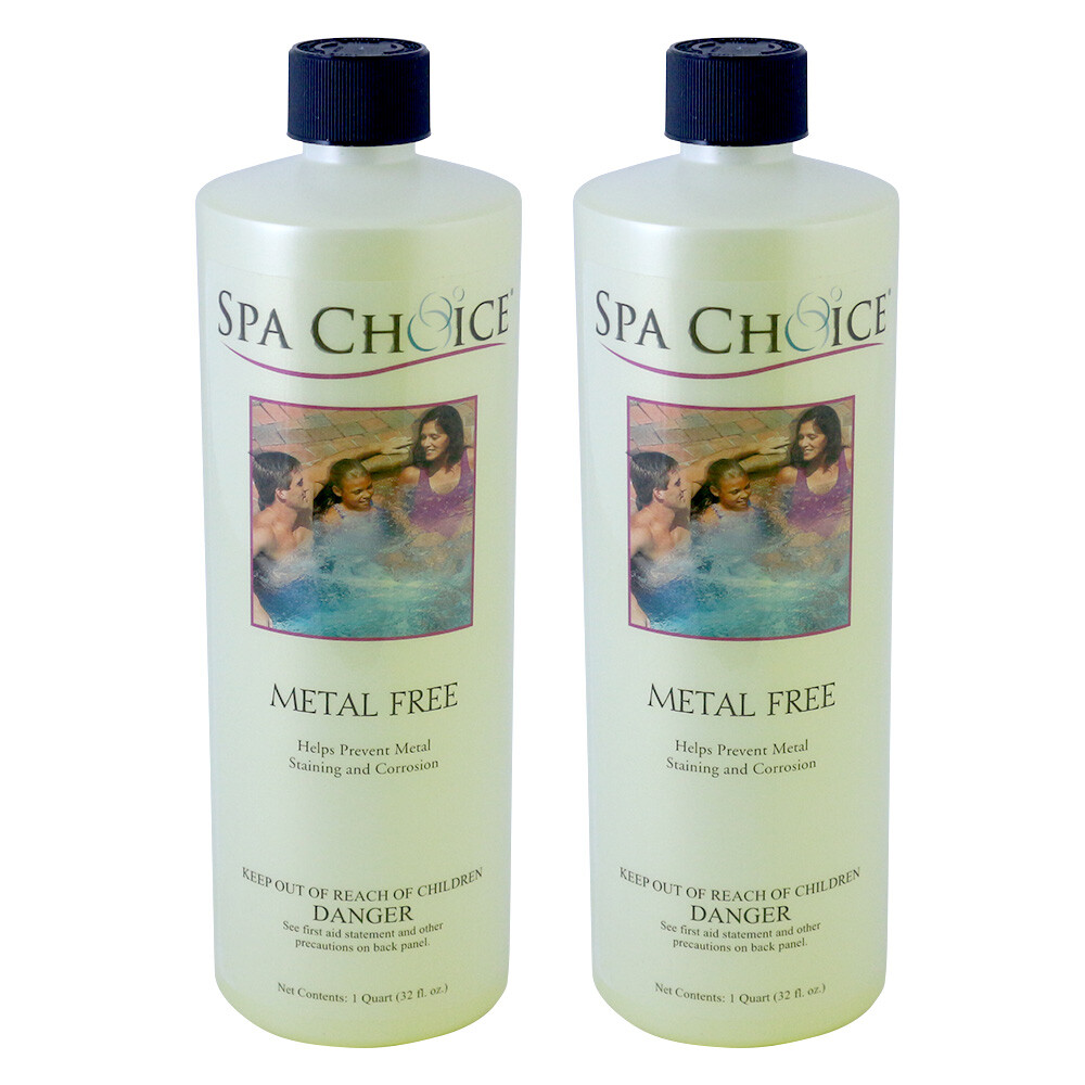 Spa Choice Metal Free - 2 x 1 Quart