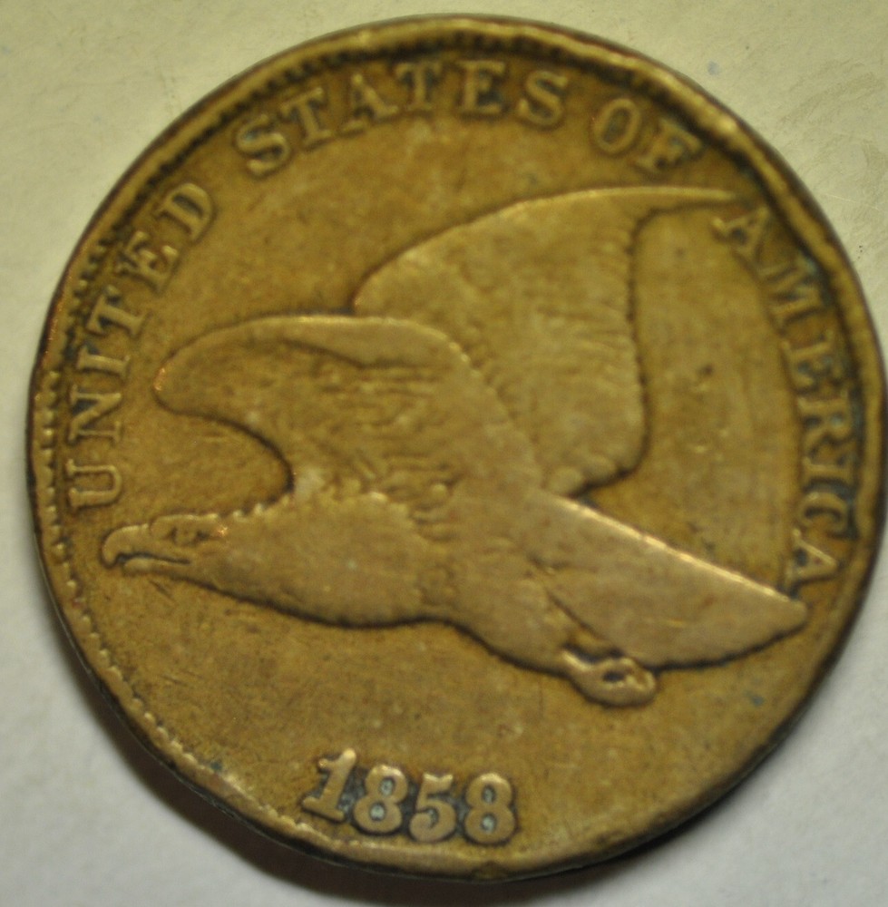 Flying Eagle Cent 1858   mw26928