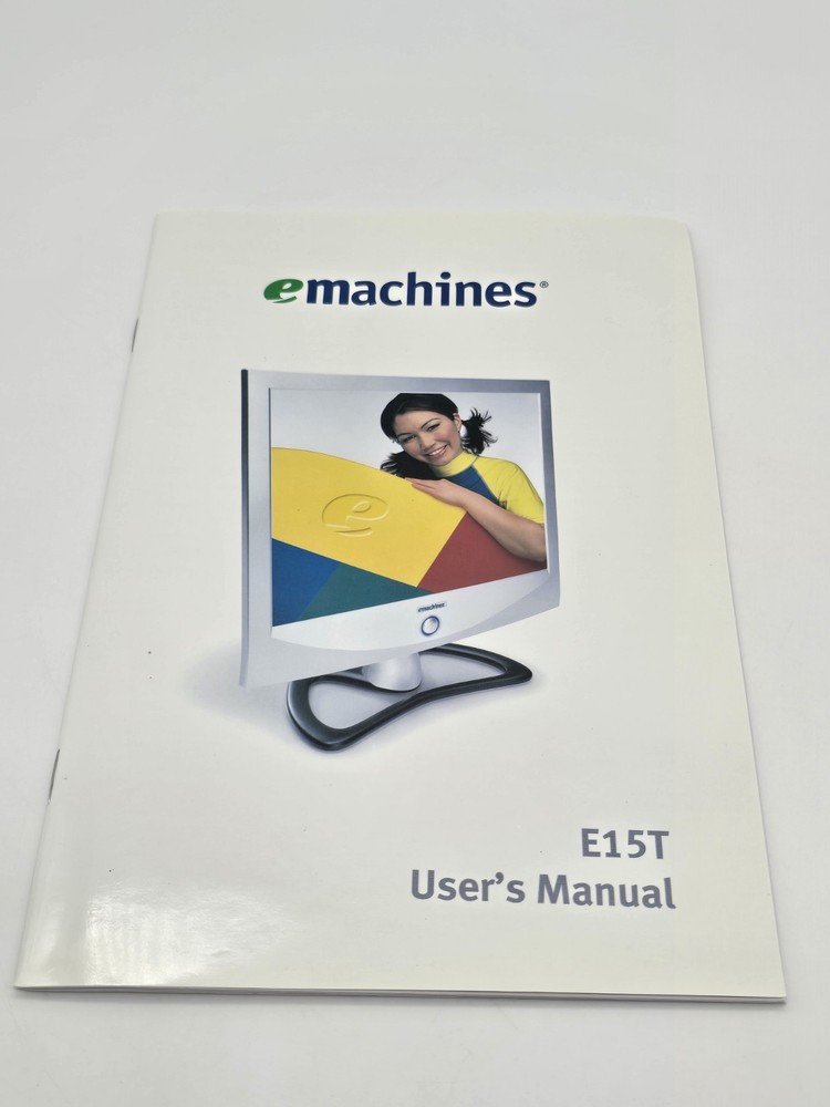 eMachine Model D2685 Restore CD Set Brand New + Various Documentation
