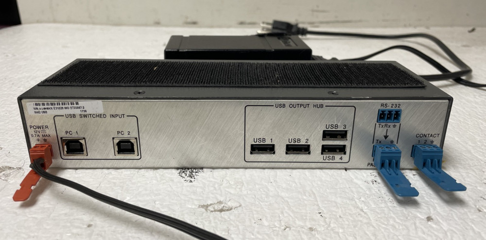 Extron SW2 USB Plus USB Switcher with Power Supply
